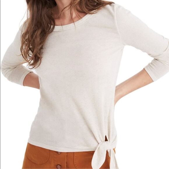 Madewell | Soundcheck Side-Tie Tee Size S - Picture 1 of 10